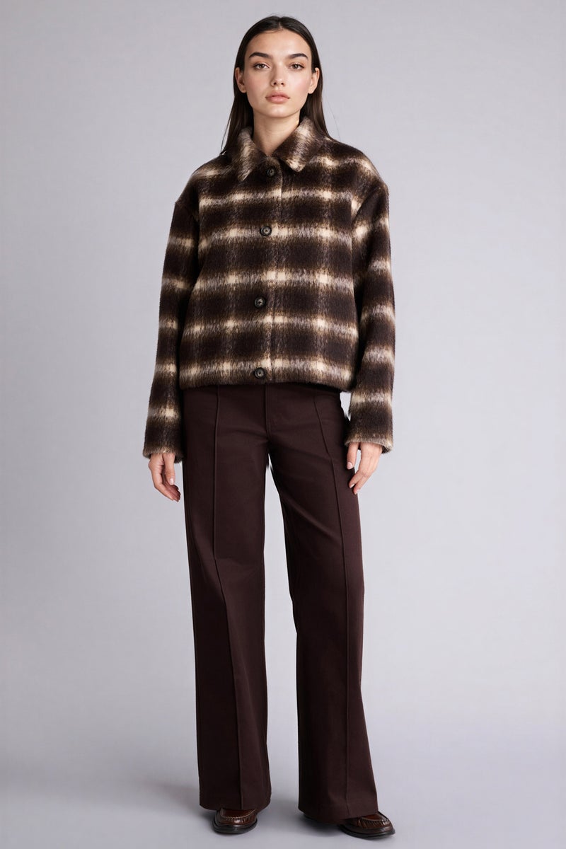 DeFacto Brown Woman Regular Fit Cachet Casual - Image 2